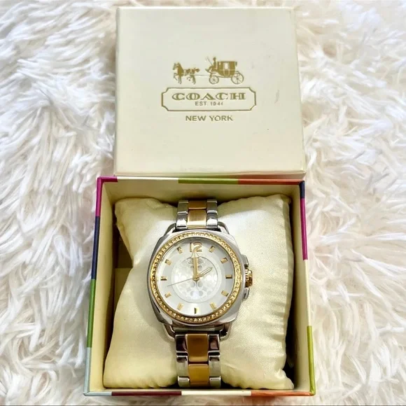 Coach | Accessories | Coach Twotoned Watch | Poshmark display picture 1